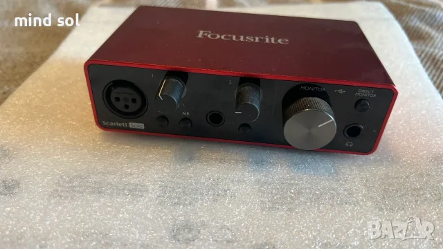 Focusrite Scarlett Solo 3rd Gen – USB аудио интерфейс