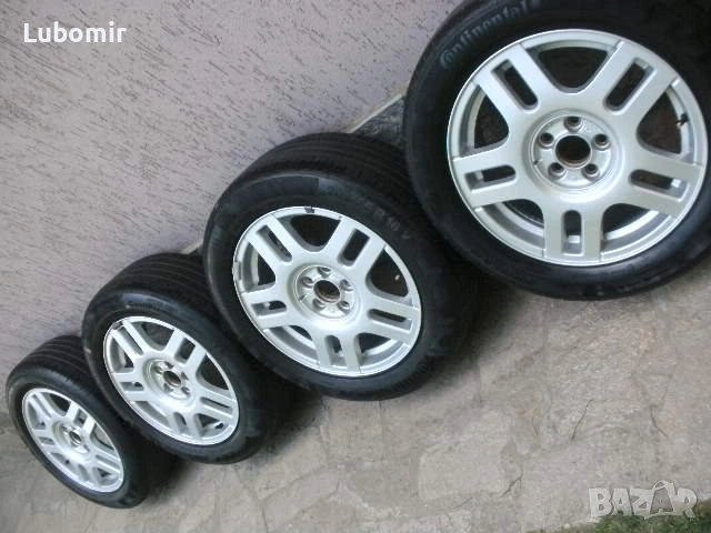16 цола 5 х 100 мм 4 бр лети джанти ! - VW,Audi,Seat,Skoda !, снимка 6 - Гуми и джанти - 54527314