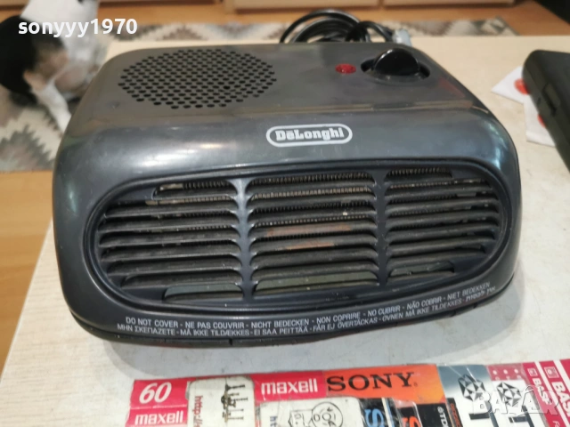 DELONGHI ITALY-КУЛТОВА МЕТАЛНА ДУХАЛКА 3105262041L4, снимка 5 - Отоплителни печки - 54730460