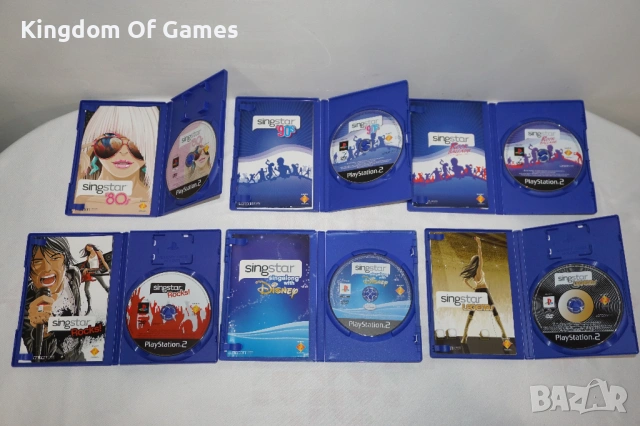 Игри за PS2 SingStar: 80's/90's/Rock Ballads/Rocks!/Singalong with Disney/EyeToy 1 2 3/Pop Idol/Buzz, снимка 15 - Игри за PlayStation - 54078078