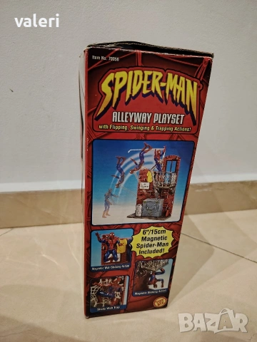 Spiderman, spiderman alley playset, vintage, Marvel, снимка 3 - Колекции - 54577161