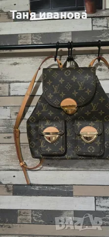 Louis Vuitton -дамска раница , снимка 8 - Чанти - 55686718