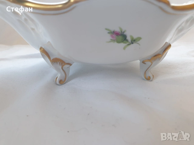 Ажуре съд Dresden , снимка 2 - Антикварни и старинни предмети - 54346236