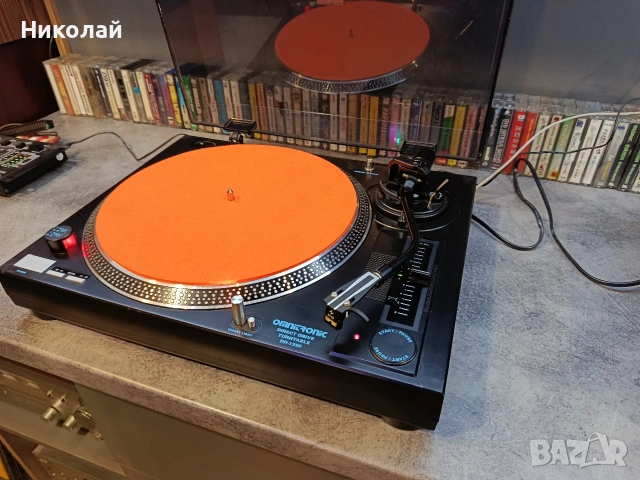 DJ Грамофон OMNITRONIC DD 1220 DIRECT DRIVE , снимка 3 - Грамофони - 52811224