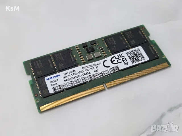 5600MHz Samsung 16GB DDR5 SO-DIMM рам памет ram pamet za laptop лаптоп самсунг 16гб