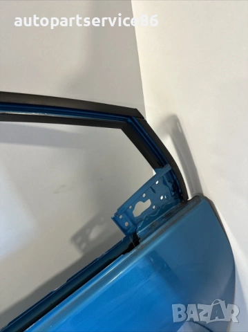 Предна дясна врата синя за Toyota Prius 1.8 Hybrid (2018), снимка 3 - Части - 54357993