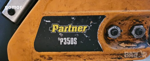 Бензинова резачка Partner P350S – 38 куб. см, шина 40 см, снимка 4 - Градинска техника - 55563714