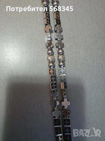 Мъжки гердан от стомана, снимка 3 - Колиета, медальони, синджири - 54070396