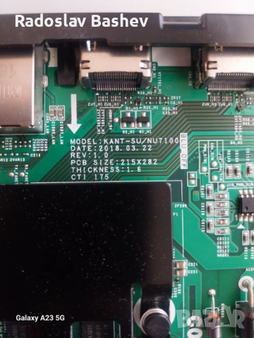 Mainboard KANT-SU/NU7100 от SAMSUNG UE40NU7192U, снимка 5 - Части и Платки - 54235332