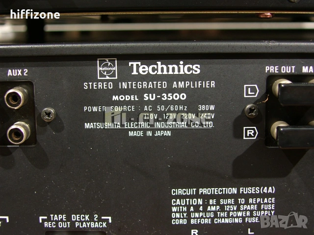 Комплект Technics su-3500 / st-3500, снимка 14 - Аудиосистеми - 54898681