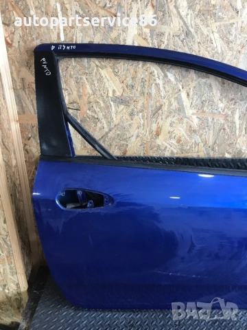 Предна дясна врата син цвят 3 врати за Fiat Grande Punto (2006-2011), снимка 3 - Части - 54465784