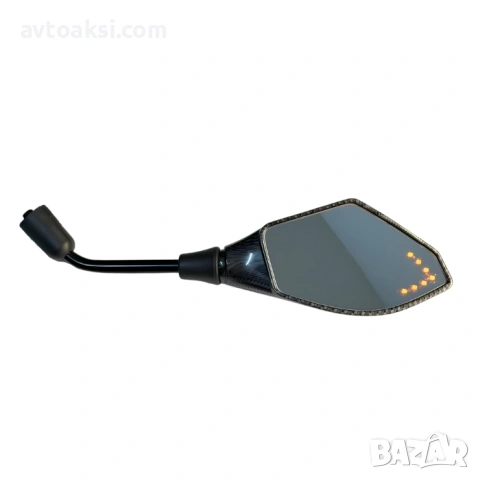 Огледало за мотоциклет с мигач -721662, снимка 5 - Аксесоари и консумативи - 53970544