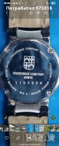 frederique Constant дамски, снимка 3 - Дамски - 55207688