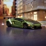 Hot Wheels Elite 64 LBWK Lamborghini Aventador LP 700-4, снимка 5