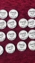 редки винтидж Coca-Cola POG/Milk Caps от 1996 г., част от колекцията "Coke Cap"., снимка 9