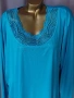 2XL /3XL дълга нощница с дълъг ръкав , снимка 2