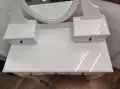 Тоалетка JYSK + табуретка , снимка 3