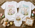Великденски детски тениски и бодита с име – уникални подаръци, снимка 2