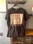 Ефектна черна тениска Dsquared2 (Размер XL) –Рядък модел Обличана броени пъти!, снимка 3