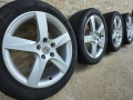 ОРИГИНАЛНИ джанти+гуми 17 ' цола 5x112 57,1 Seat / СЕАТ VW AUDI Skoda 7,J ET54, снимка 2