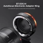 K&F Concept KF06.464 EF-EOS M адаптер с автофокус – Canon EF/EF-S към Canon EOS M, снимка 3