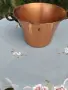 Ковано медно котле с подвижна масивна дръжка от ковано желязо, снимка 4