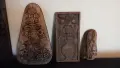 Лот дърворезба четири броя , снимка 3