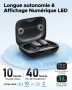 Нови спортни Bluetooth 6.0 слушалки Truefree DS1 Open-Ear – 40ч батерия, Смарт приложение , снимка 9