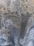 Рокля синя с дантела дълга ,официална, снимка 5