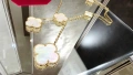 Van Cleef & Arpels VCA 6 Motifs Gold Mother of Pearl Magic Alhambra Clover Дамско Колие, снимка 3