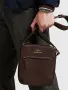 Кожена кросбоди чанта с лого POLO RALPH LAUREN, снимка 2