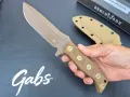 Нож Benchmade Fixed Adamas 375FE-1,Sibert Design,CPM CruWear ,фултанг, снимка 11
