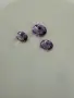 Лот естествени фасетирани аметисти – 7.85 ct (3 броя) – отлична шлифовка, снимка 4