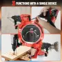 Акумулаторен перфоратор/къртач тип “hammer drill” с 3 свредла, SDS-Plus и помощна дръжка, снимка 5