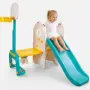 Детски мултифункционален парк за игра 4 в 1 с пързалка Mercado Trade, Цветен, снимка 2