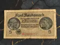 Райх банкнота - Германия - 5 марки | 1939г., снимка 1
