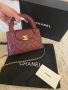 Chanel Kelly Дамска Чанта Цвят Бордо Код Brand Luxury Fashion10, снимка 1