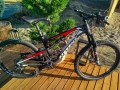 27.5 цола карбон велосипед колело Stevens ,2 по 11 скорости Shimano deore xt размер ес, снимка 2