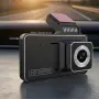 Видеорегистратор DUAL LENS FULL HD1080 с 3 лещи и нощно виждане, снимка 1