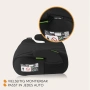 Детска седалка за кола Lionelo Luuk isize Black Carbon Бустер Столче за кола, снимка 5