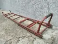 Стара Соц Сгъваема Метална Шахтова Стълба. / 8 кг. / НОМЕР 1282., снимка 5
