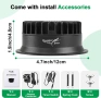 LED UVB осветление за терариум Hygger Zoo с таймер (UVA/UVB/Night mode), снимка 4