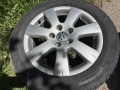 Продавам 16" лети джанти със зимни гуми за VAG - 205/55R16 DOT 3922 5х112 ET42, снимка 4