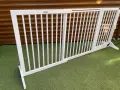Дървена преграда за кучета с вратичка PawHut, снимка 8