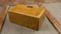 Дървена кутия за цигари или пури с чекмедже, снимка 4