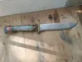 Стар голям Соц. български нож - рибарски, снимка 5