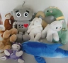 Плюшени играчки - робот, динозаври, куче, котка, маймуна, делфин, крава, заек, снимка 1