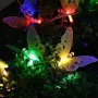 Верига от LED лампички за градината  с пеперуди, 12 лампи, снимка 3