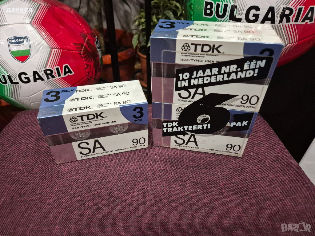 Нови запечатани аудио касети TDK SA90 - TYPE II - хромна лента, снимка 1