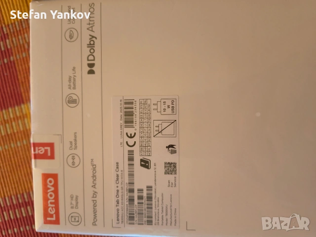 Lenovo Tab One Таблет , снимка 2 - Таблети - 55204291